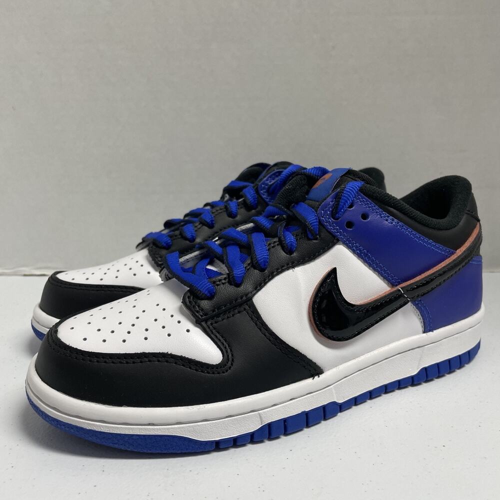 Nike Dunk Low SE GS Dance Party HF0970 100 Size 5 Y Size 6.5 Women Black Blue
